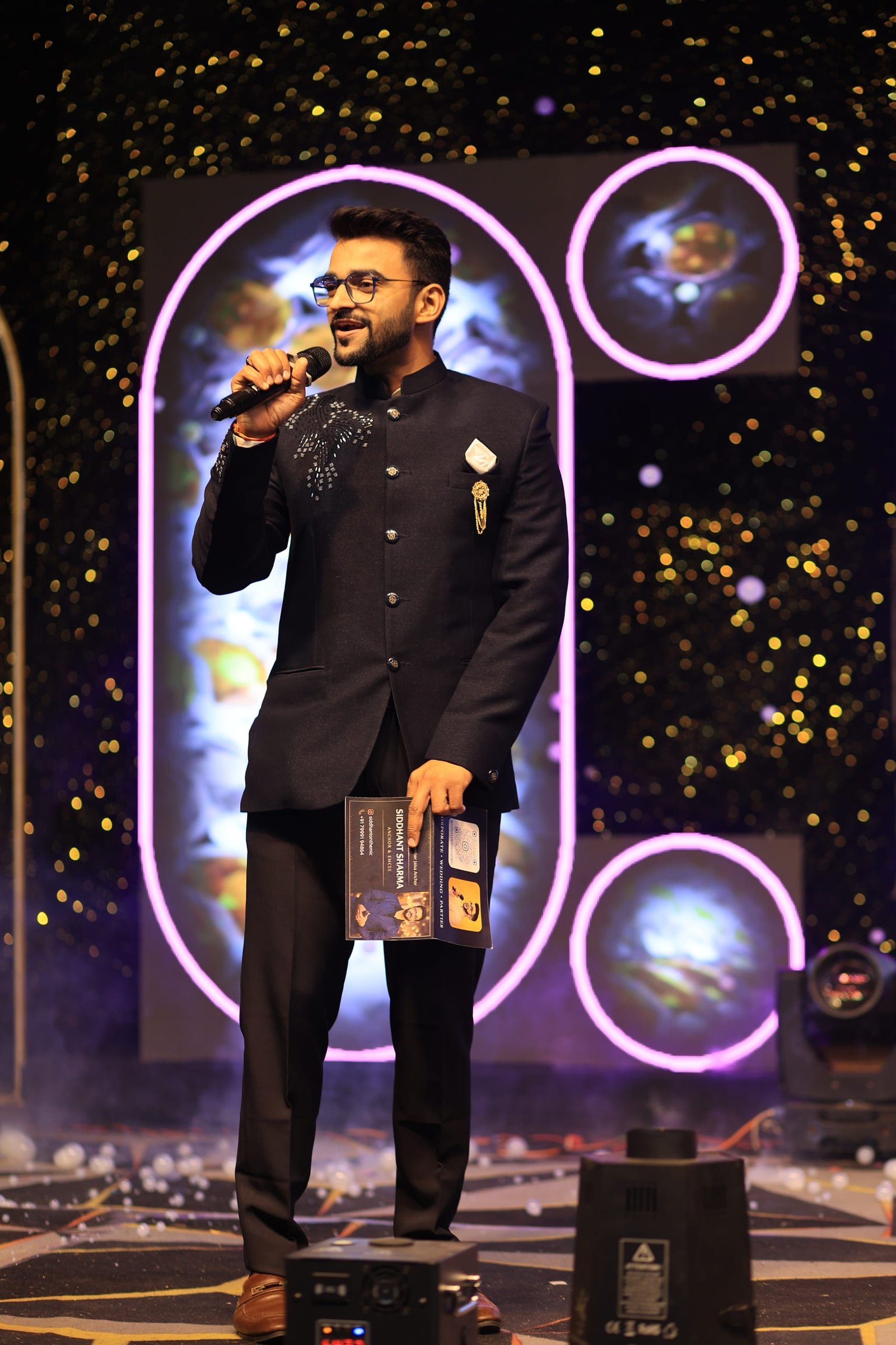 A moment on stage